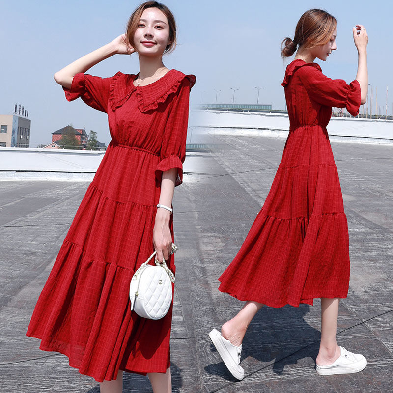 Midi Thời Trang Thanh Lịch 202 - đánh giá và giá French Vintage Floral Midi Dress
