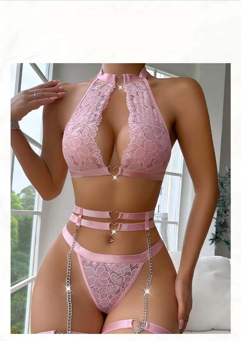 Sexy Lingerie Set Push Up Lace - đánh giá và giá Lingerie