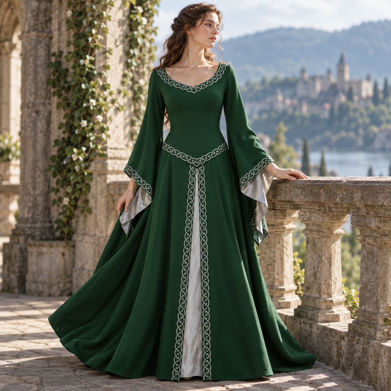 Long Sleeve Round Neck Mid Len - đánh giá và giá Dresses