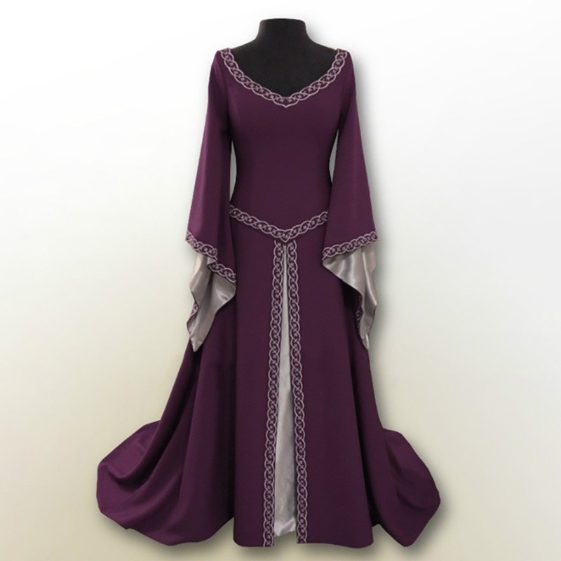 Long Sleeve Round Neck Mid Len - đánh giá và giá Dresses