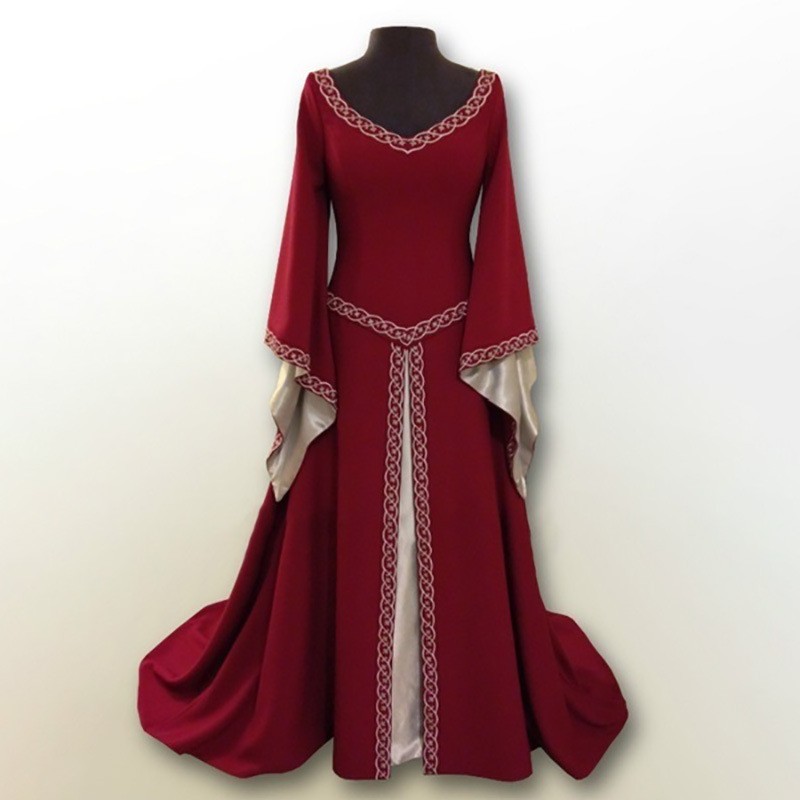 Long Sleeve Round Neck Mid Len - đánh giá và giá Dresses