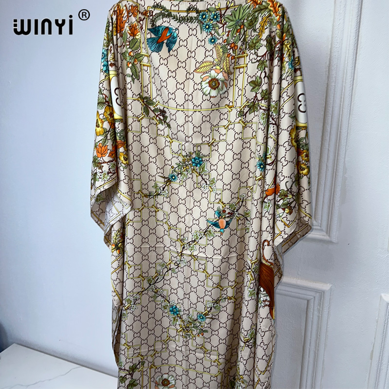 WINYI 2024 turkey dress for wo - đánh giá và giá Boho Summer Beach Maxi Dress