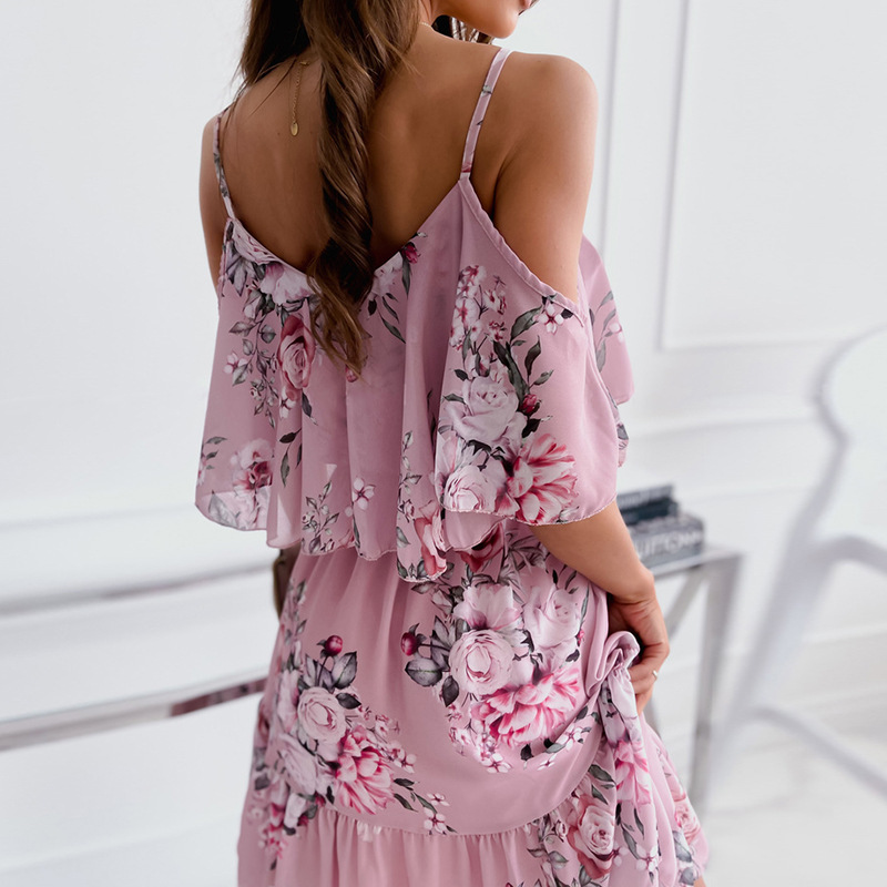 Người Phụ Nữ Đầm Mùa Hè 2022 I - đánh giá và giá French Vintage Floral Midi Dress