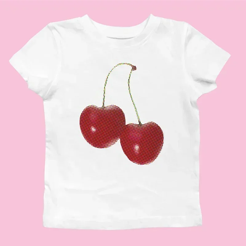 Aesthetic Summer Baby Tee Stre - đánh giá và giá Y2K Graphic Baby Tee Crop