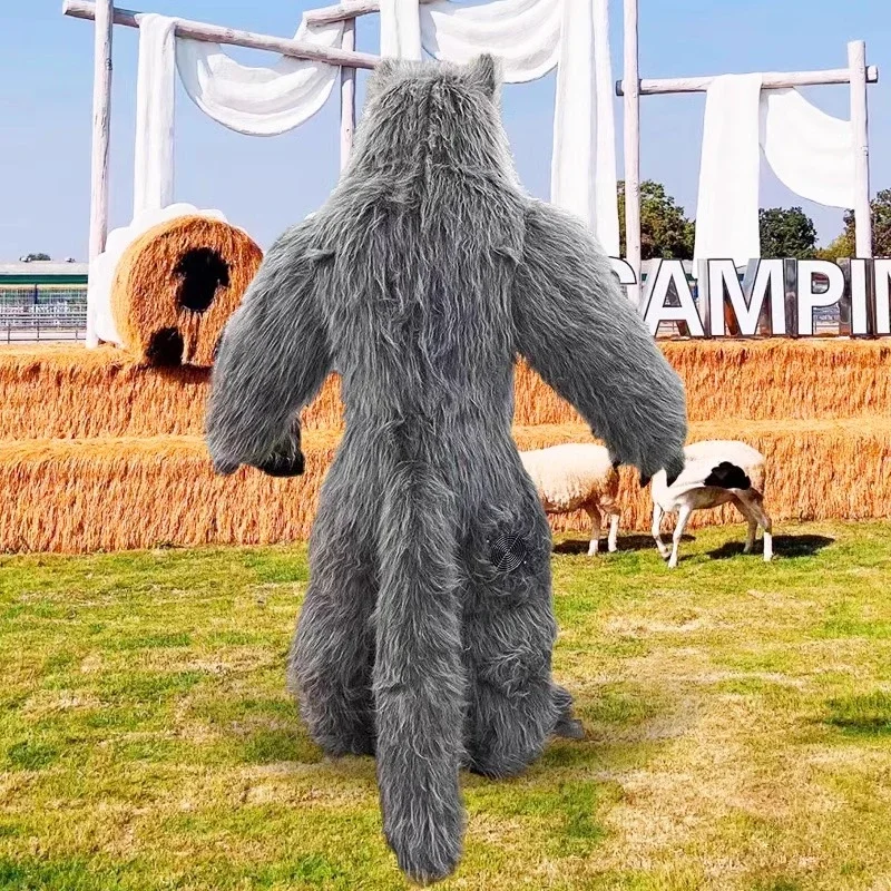 Giant Inflatable Grey Wolf Mas - đánh giá và giá Dresses