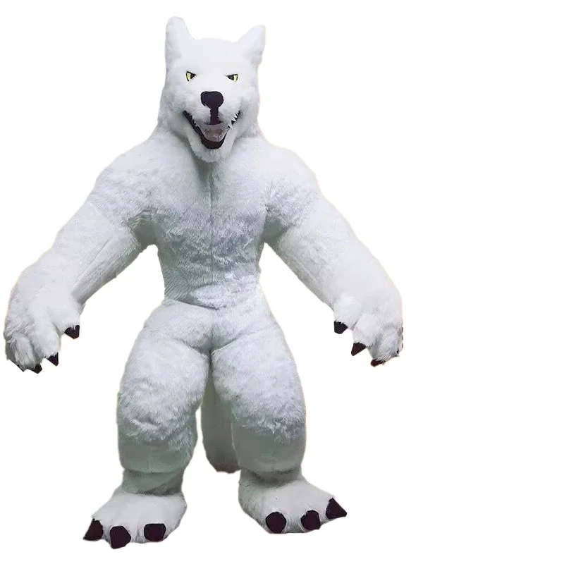 Giant Inflatable Grey Wolf Mas - đánh giá và giá Dresses