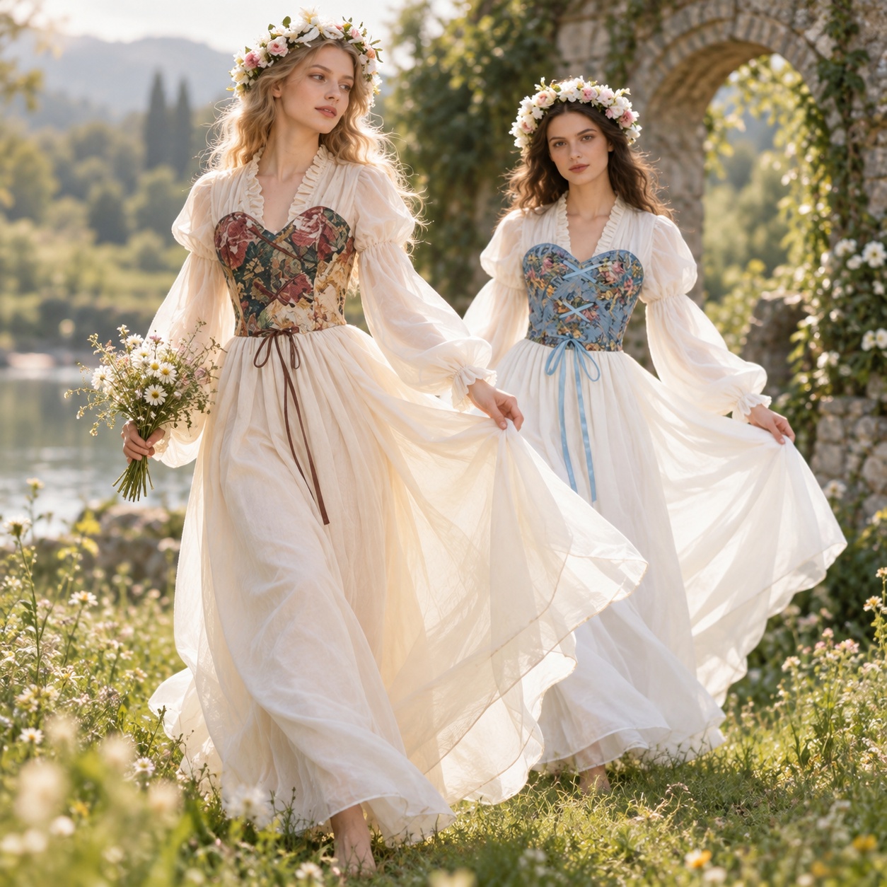Renaissance Style Corset Waist - đánh giá và giá Dresses